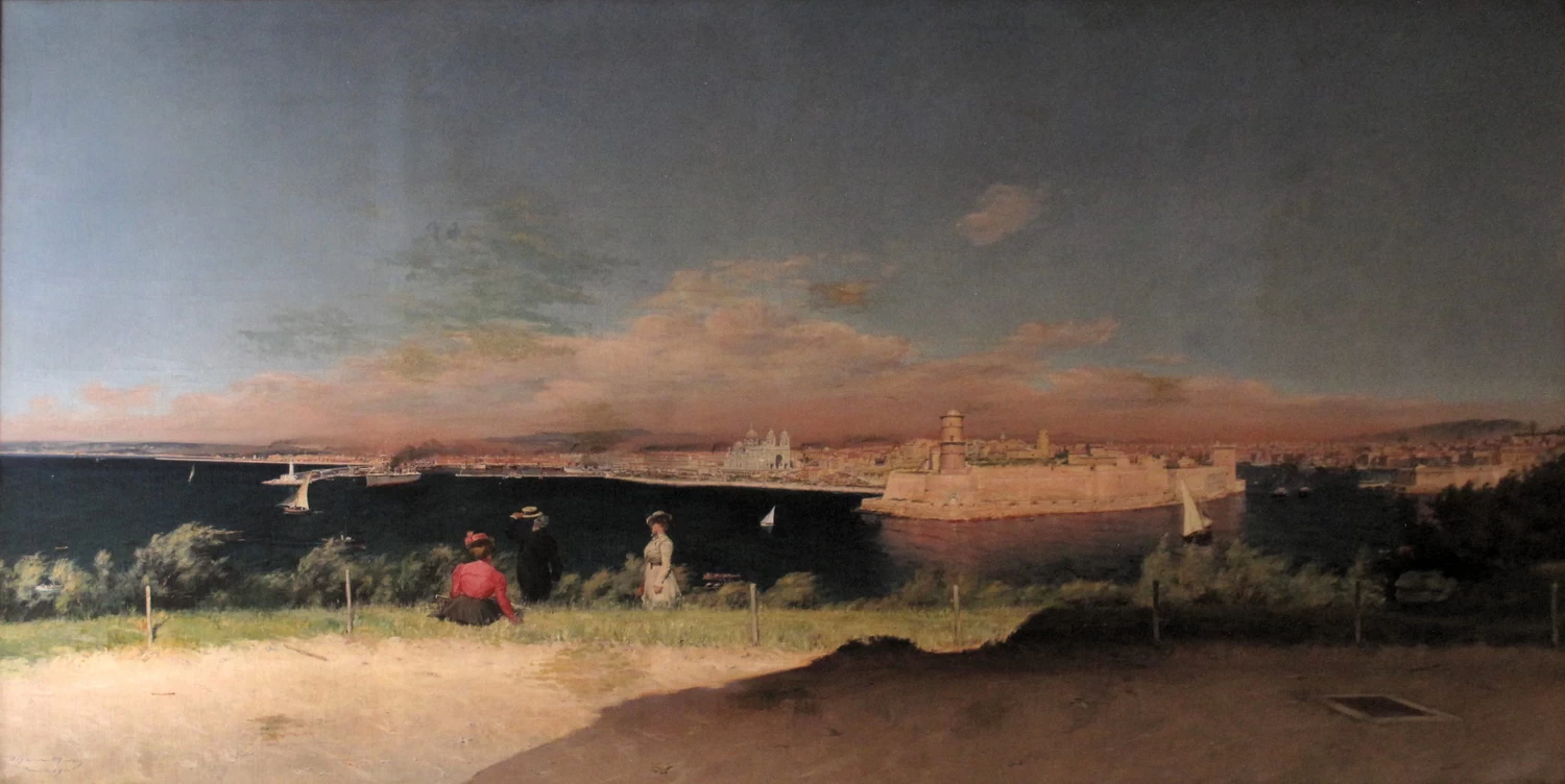  16-Alphonse Moutte-Il porto di Marsiglia 